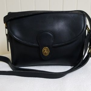 Coach Black Leather Purse